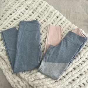 2 Pairs of outdoor voices leggings